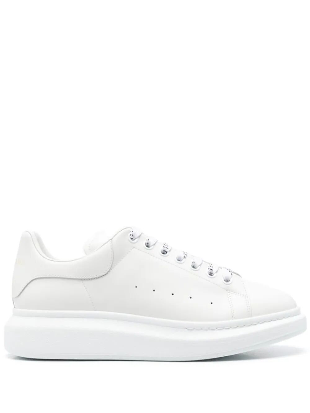 Oversized Sneakers In White Leather Women