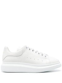 Oversized Sneakers In White Leather Women