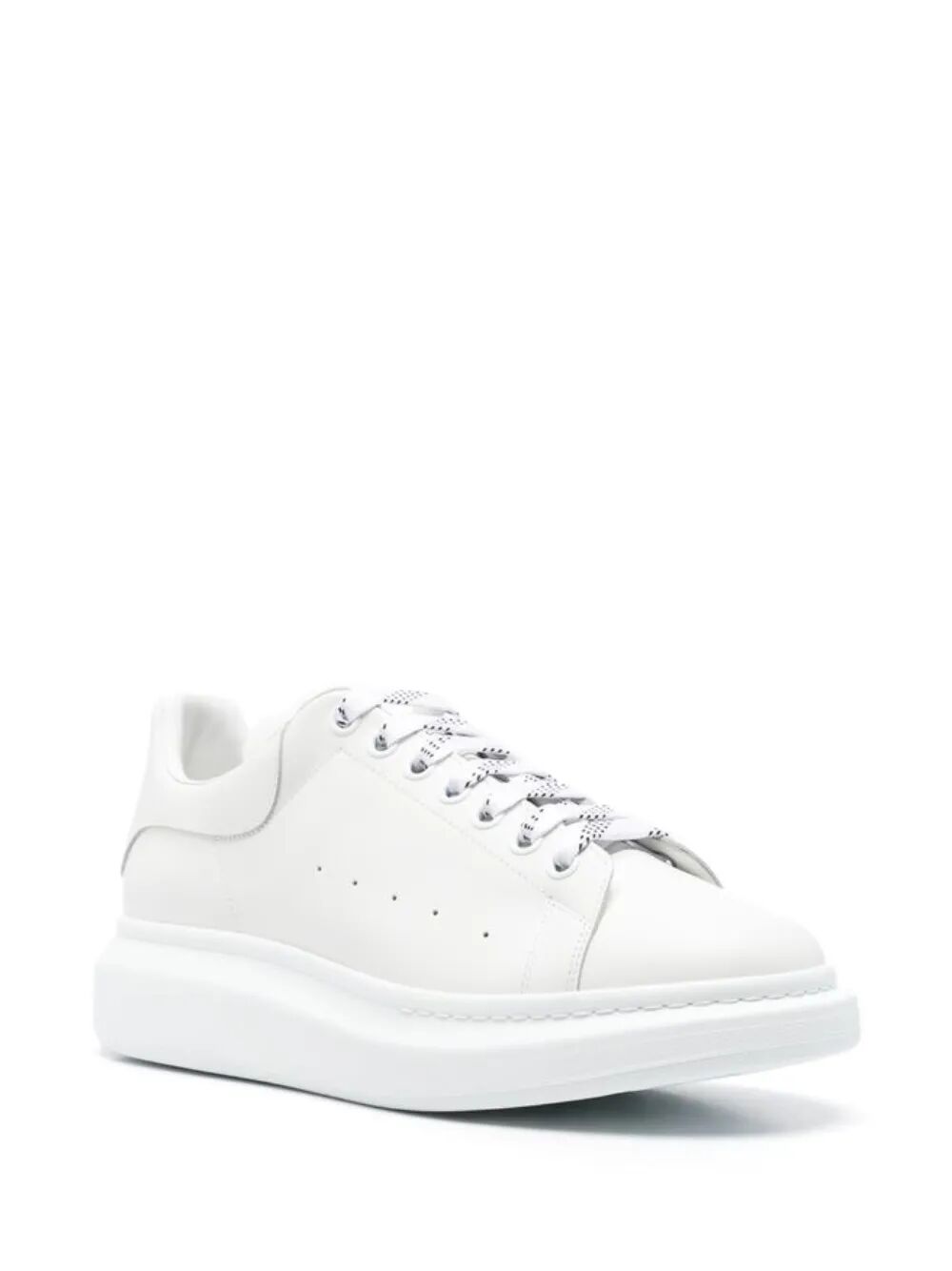 Oversized Sneakers In White Leather Women