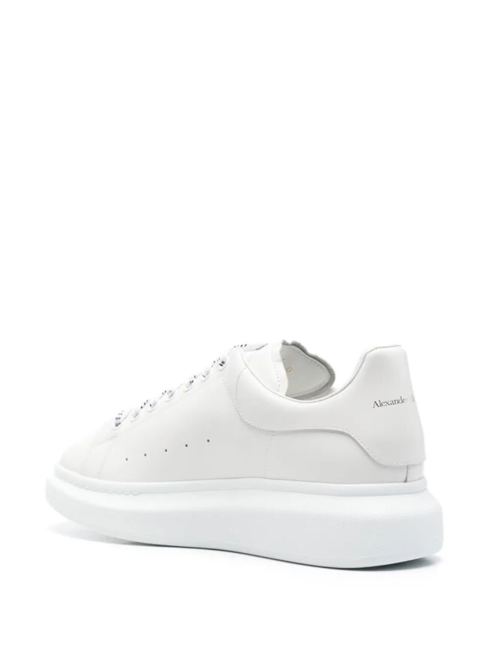 Oversized Sneakers In White Leather Women