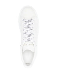 Alexander Mcqueen Women Oversized Sneakers In White Leather