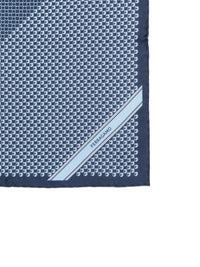 Ferragamo Men Brio Silk Pocket Square
