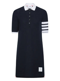 THOM BROWNE Thom Browne Women 4-Bar Cotton Piqué Polo Dress