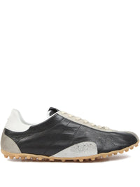 MAISON MARGIELA Maison Margiela Men Sprinters Vintage Finish Suede And Leather Sneakers