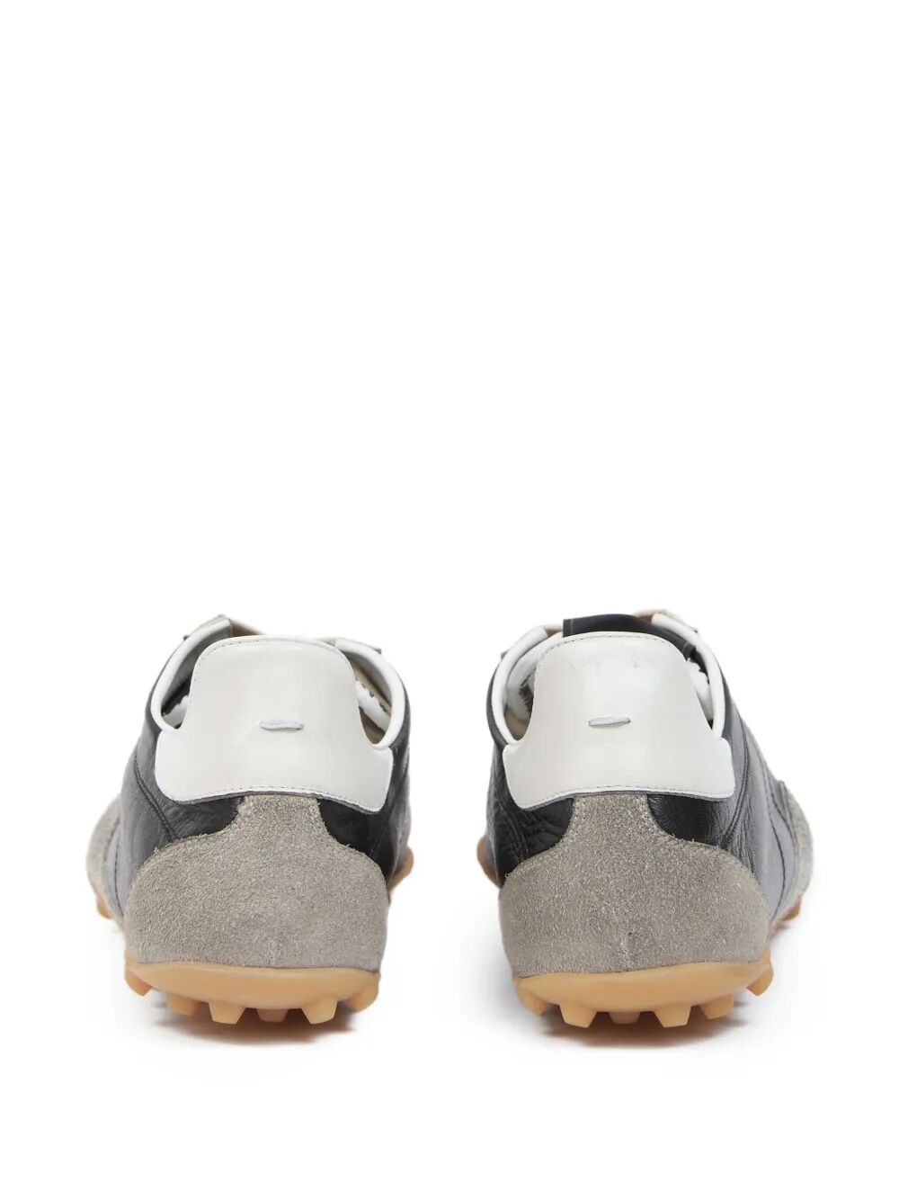 MAISON MARGIELA Maison Margiela Men Sprinters Vintage Finish Suede And Leather Sneakers
