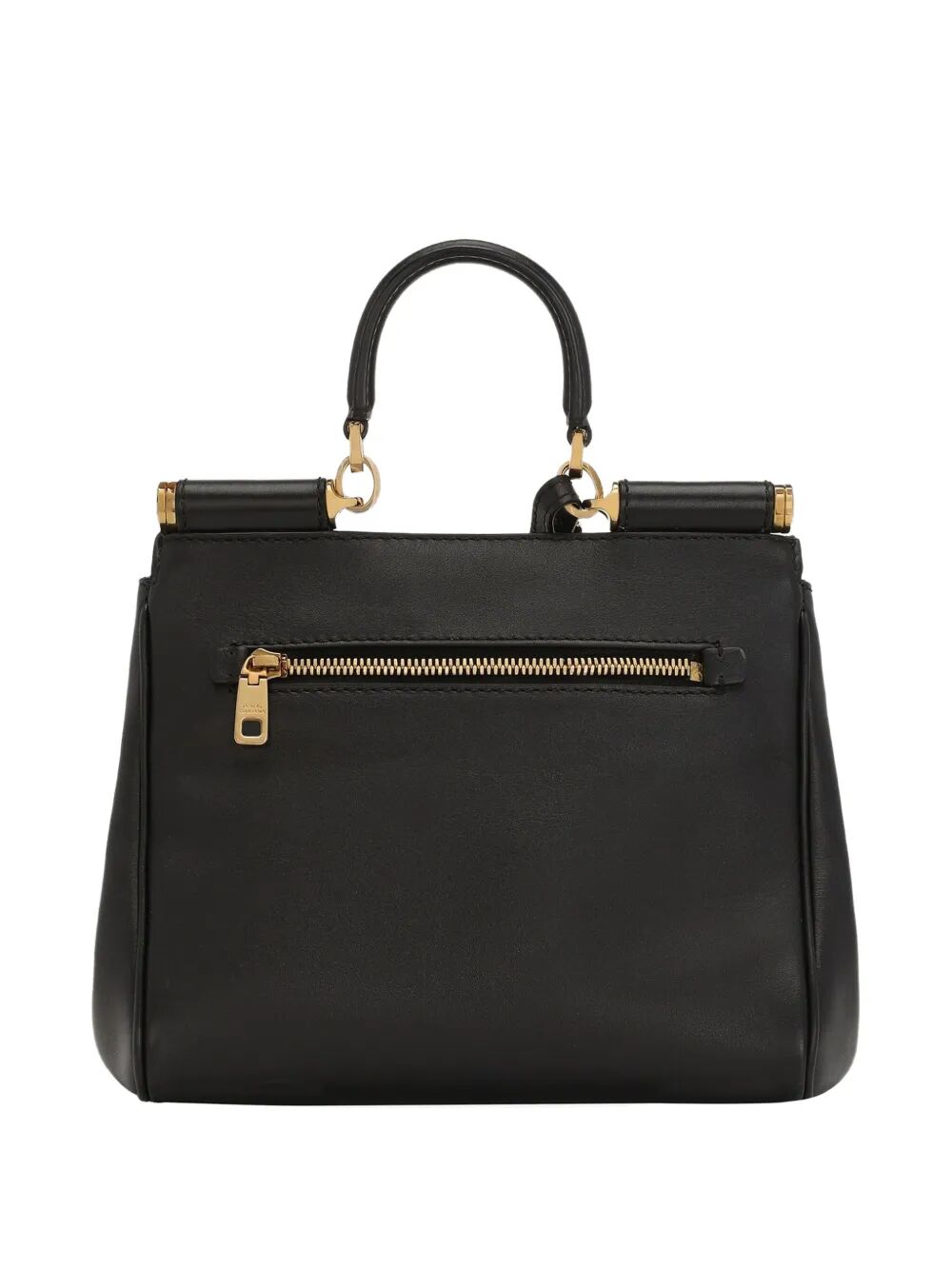 Dolce & Gabbana Women My Sicily Small Handbag In Plongé Calfskin