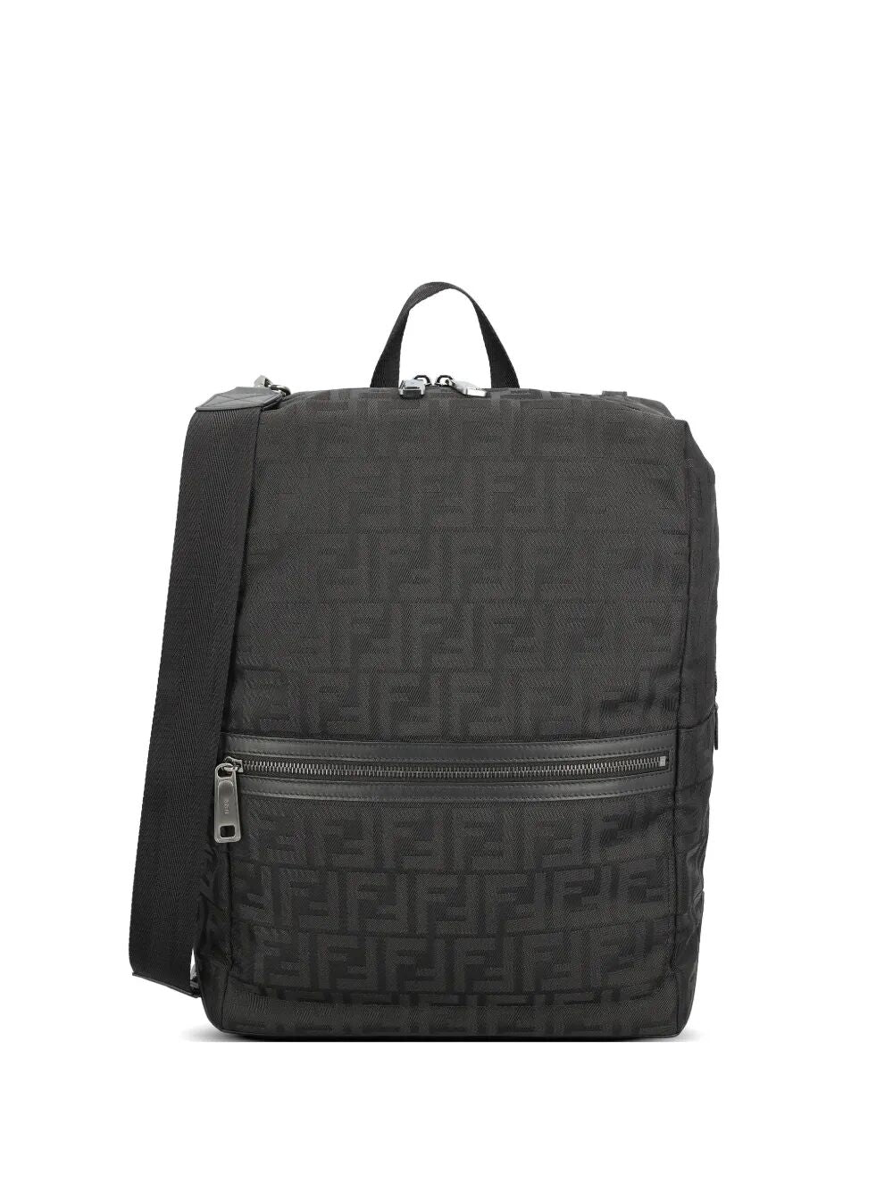 Fendi Men Fendi Lui Ff Nylon Backpack