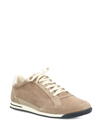 BRUNELLO CUCINELLI Suede Sneakers With Leather Inserts Women