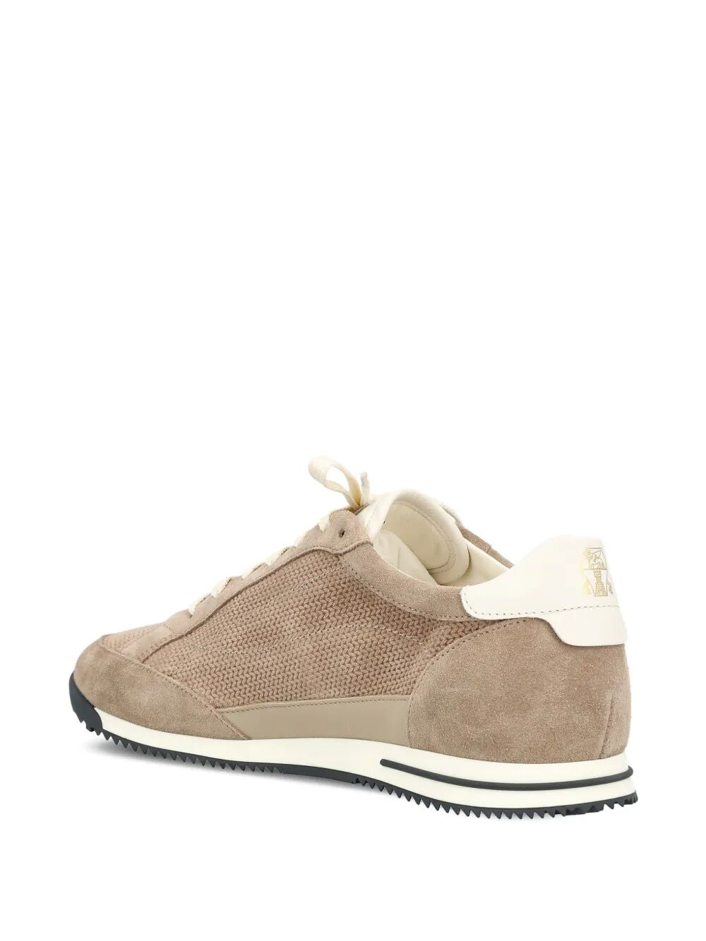 BRUNELLO CUCINELLI Suede Sneakers With Leather Inserts Women