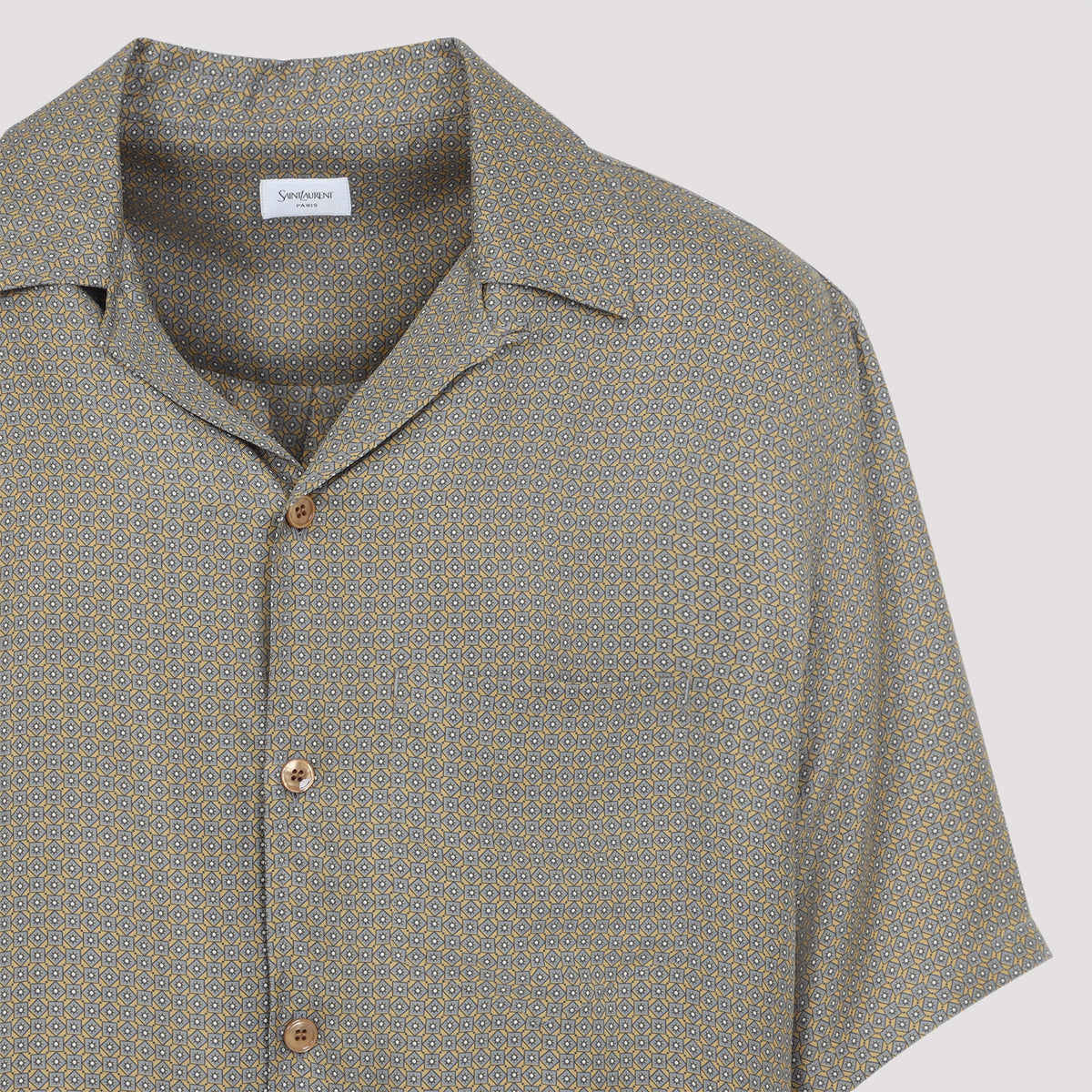Saint Laurent Silk Shirt Men