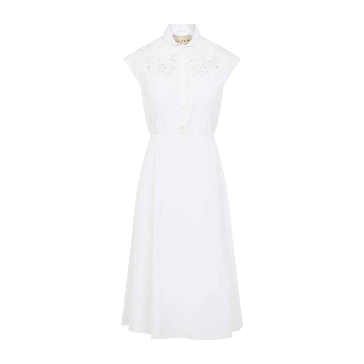Valentino Embroidered Midi Dress Women