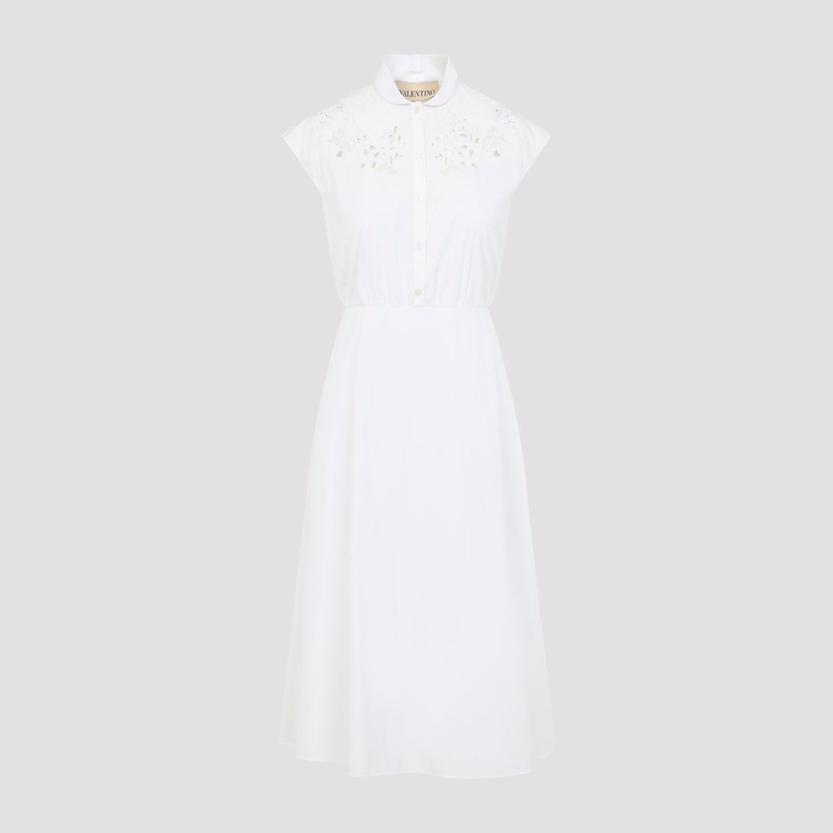 Valentino Embroidered Midi Dress Women