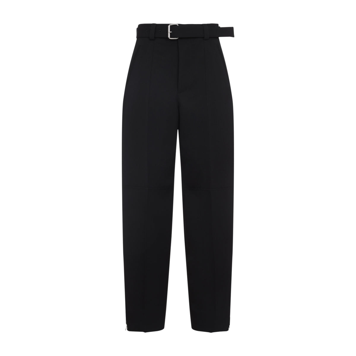 Bottega Veneta Wool Belted Trousers Women