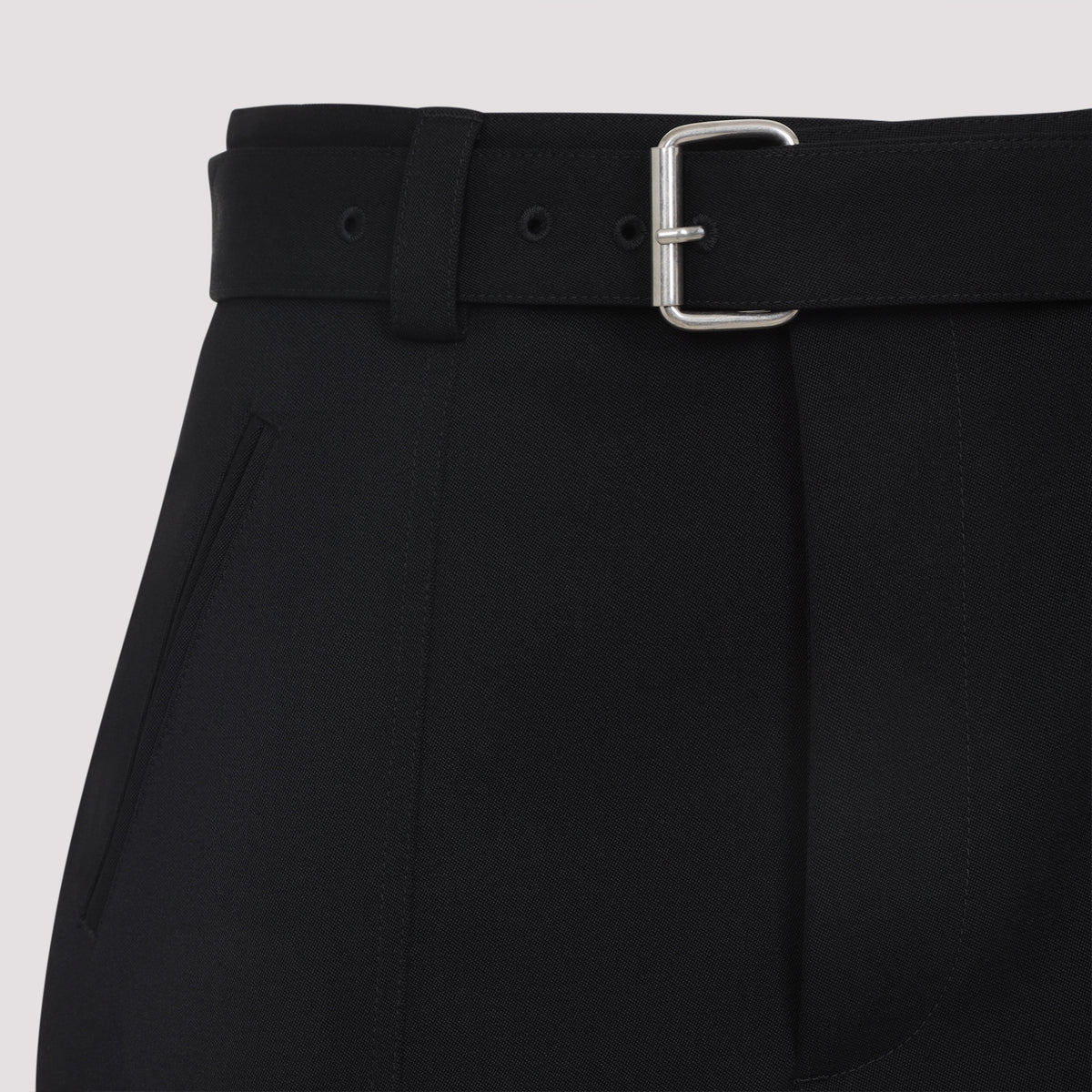 Bottega Veneta Wool Belted Trousers Women