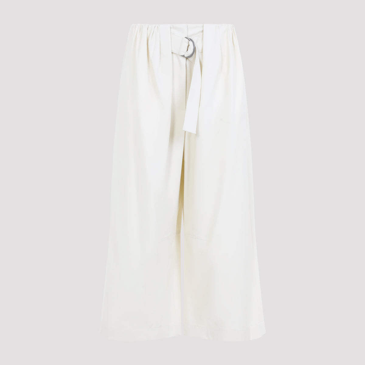 Loewe Cropped Belted Trousers Women