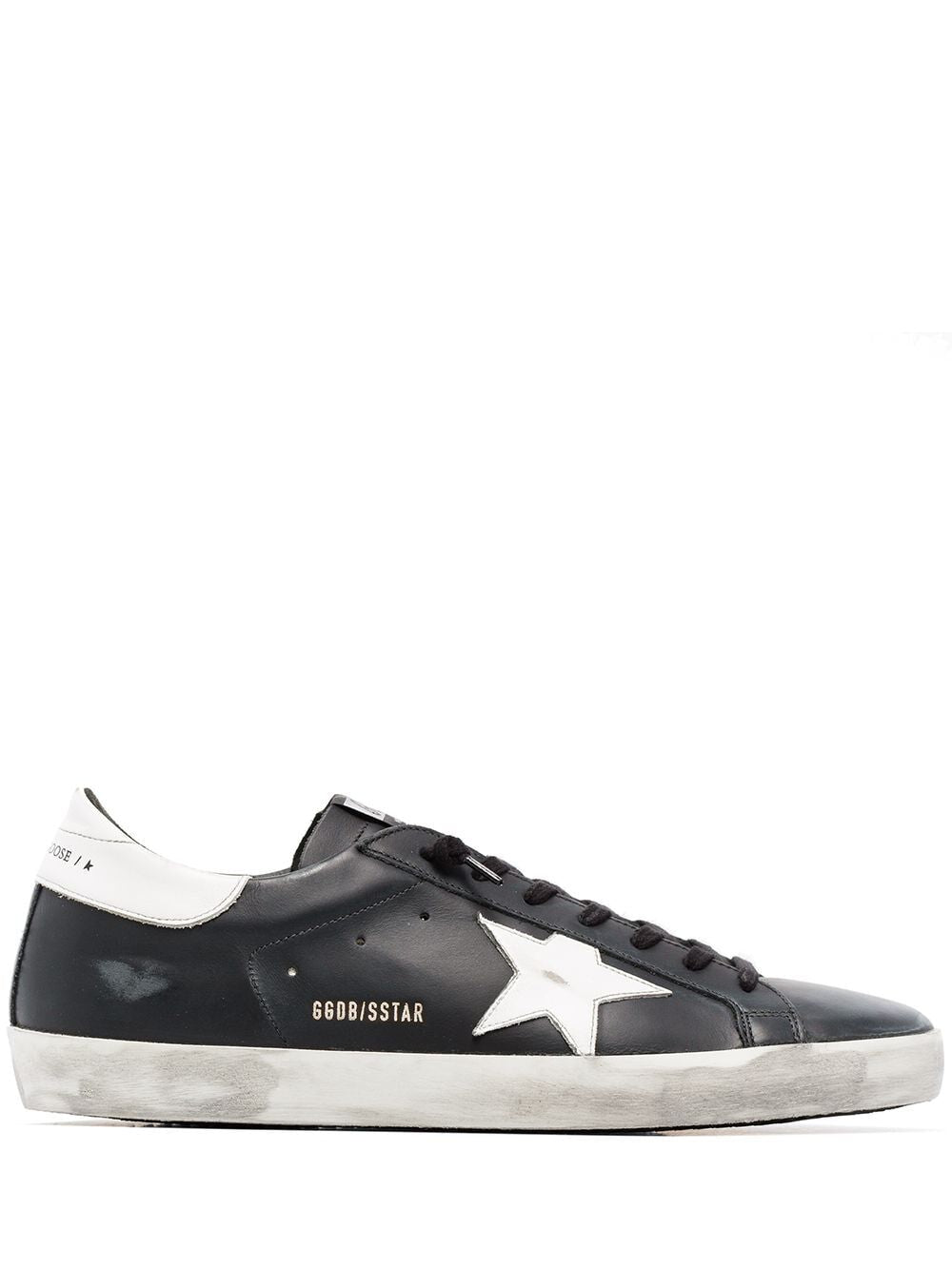 GOLDEN GOOSE Super-Star Distressed-Effect Leather Sneakers Women