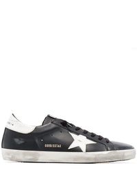 GOLDEN GOOSE Super-Star Distressed-Effect Leather Sneakers Women