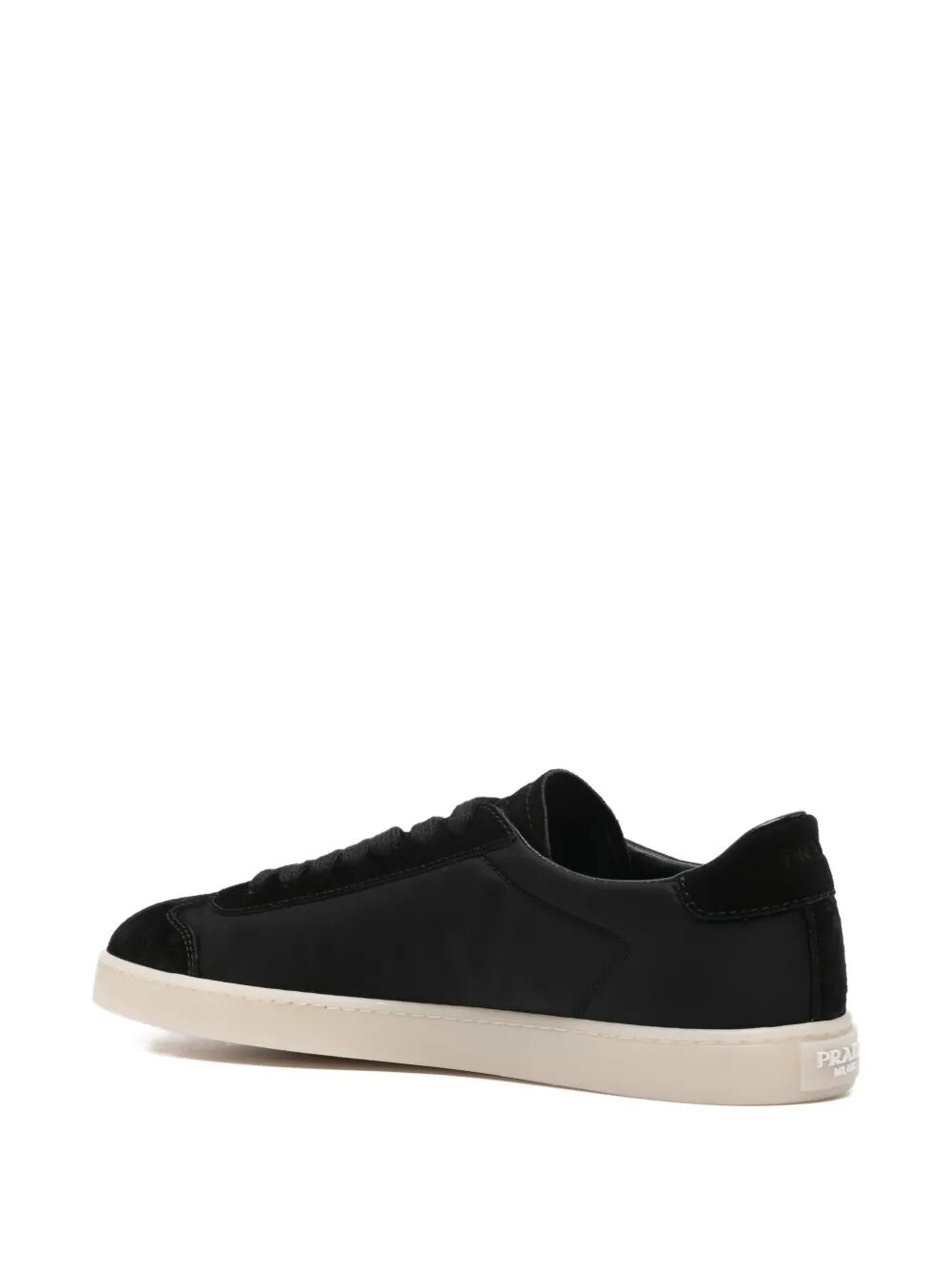 PRADA Nylon Sneakers With Suede Inserts Women