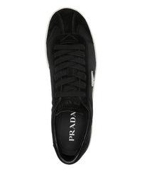 PRADA Prada Men Nylon Sneakers With Suede Inserts