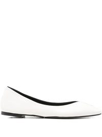 JACQUEMUS Les Ballerines Ovalo In Two-Toned Leather Women