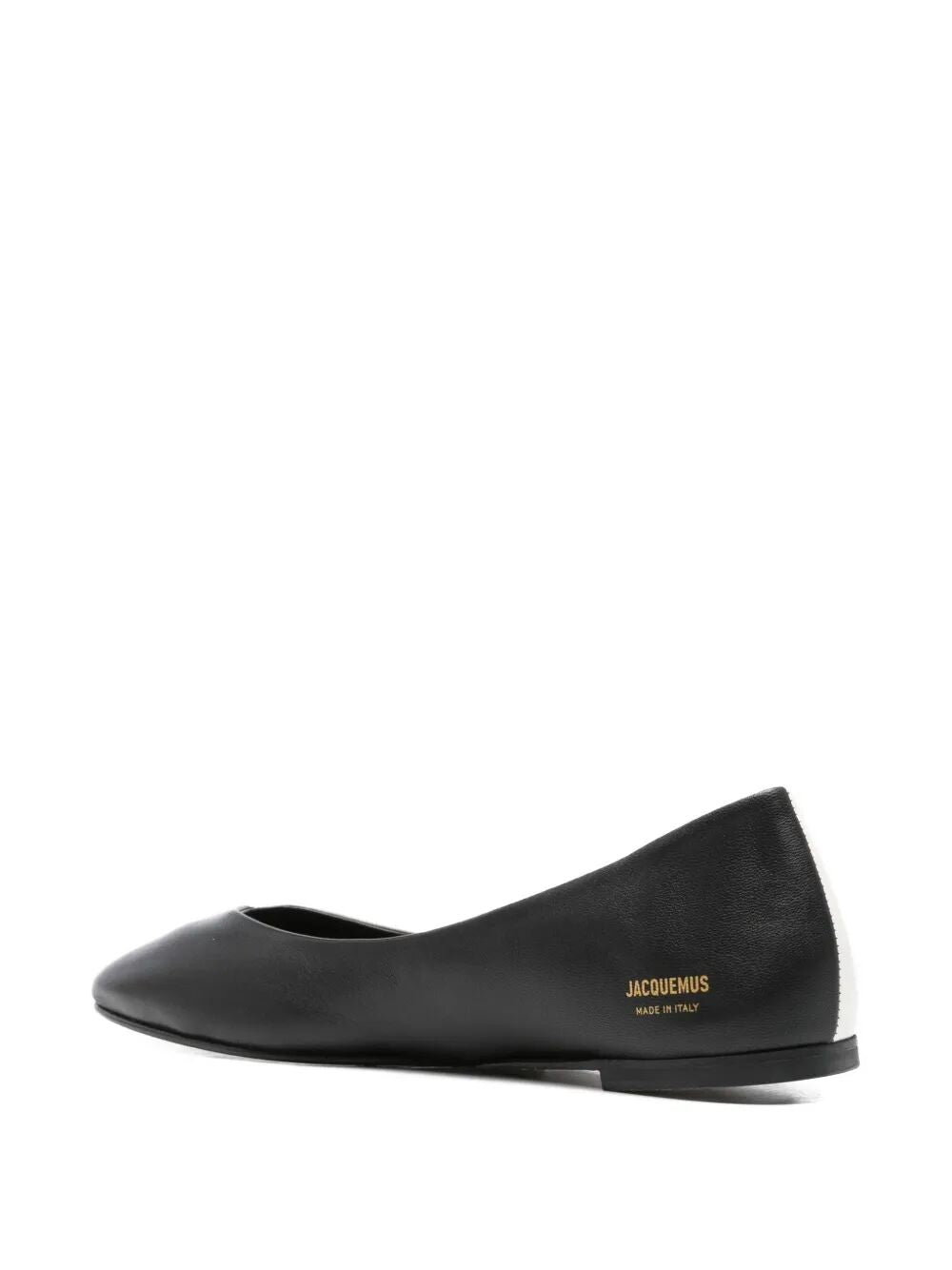 JACQUEMUS Les Ballerines Ovalo In Two-Toned Leather Women