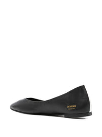 JACQUEMUS Les Ballerines Ovalo In Two-Toned Leather Women
