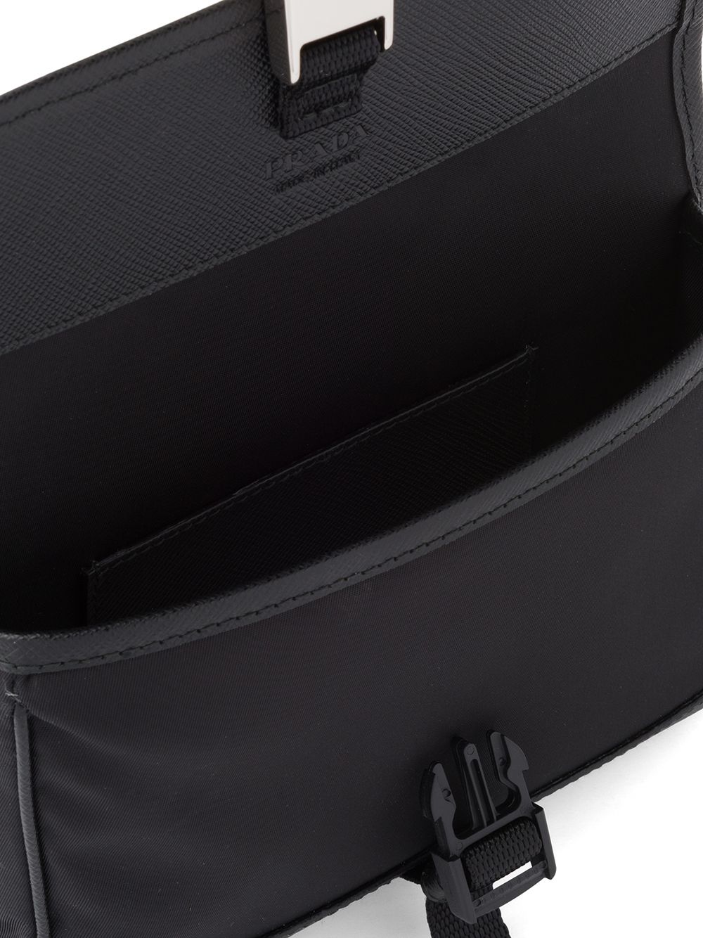 Prada Men Re-Nylon And Saffiano Leather Smartphone Case