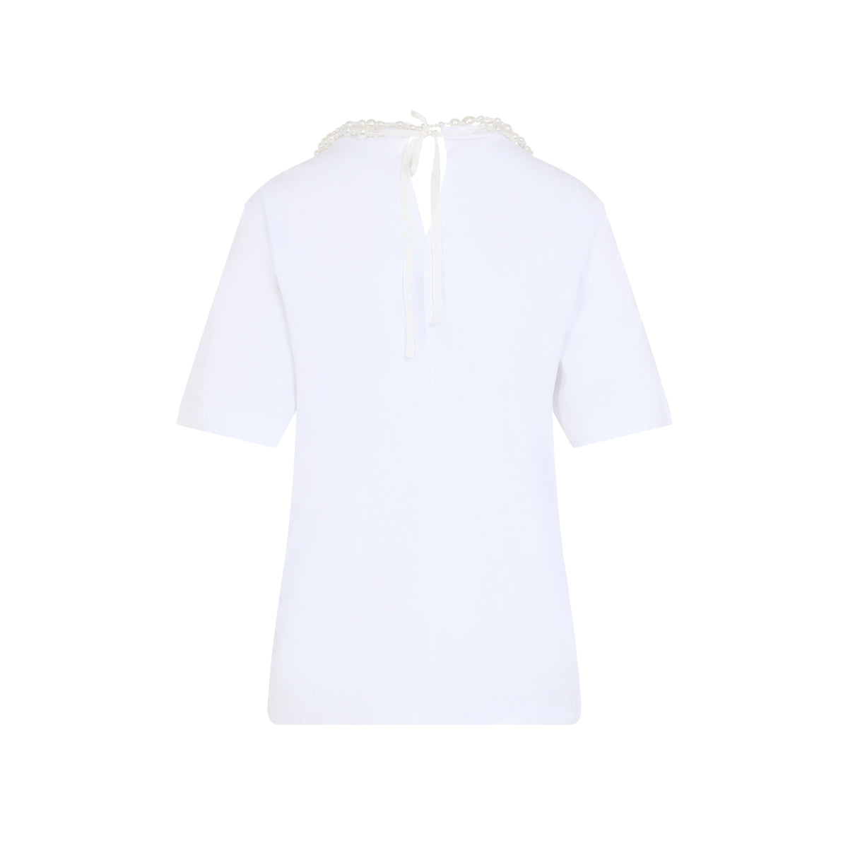 Carven Pearl Necklace T-Shirt Women