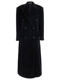 Cappotto Doppiopetto "Caitlyn" In Lana Spazzolata Women