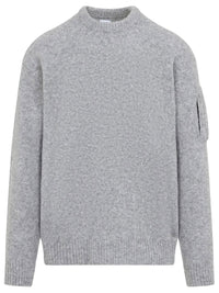 Maglione Girocollo In Lana Con Dettaglio Lens Women