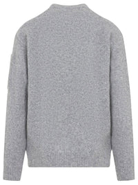 Maglione Girocollo In Lana Con Dettaglio Lens Women