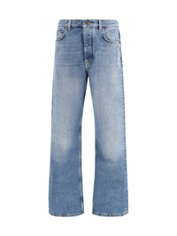 Off-White Men Half Arrow Slim Relaxed Jeans