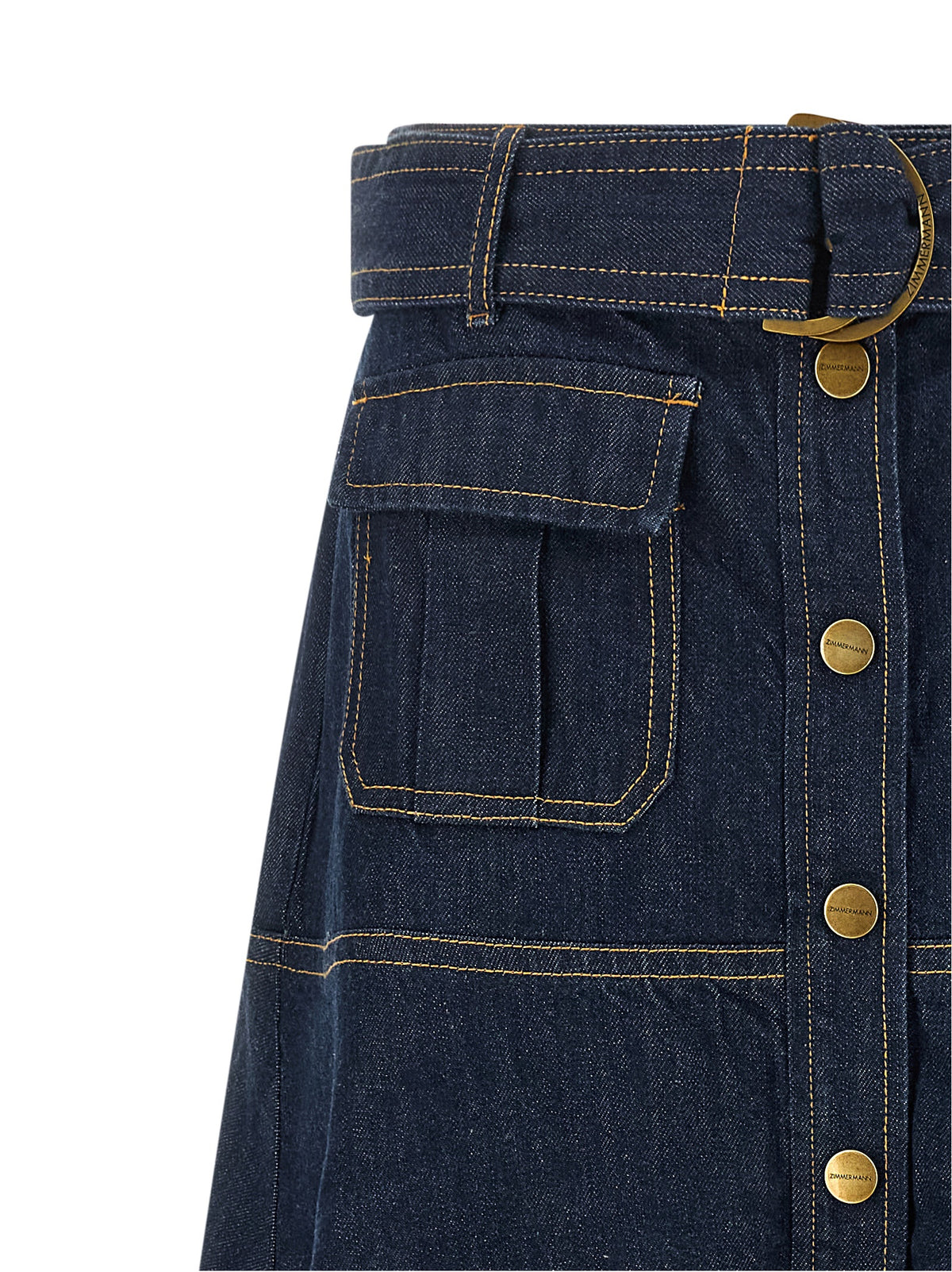 ZIMMERMANN Zimmermann Women Denim Skirt