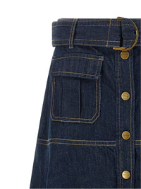 ZIMMERMANN Zimmermann Women Denim Skirt
