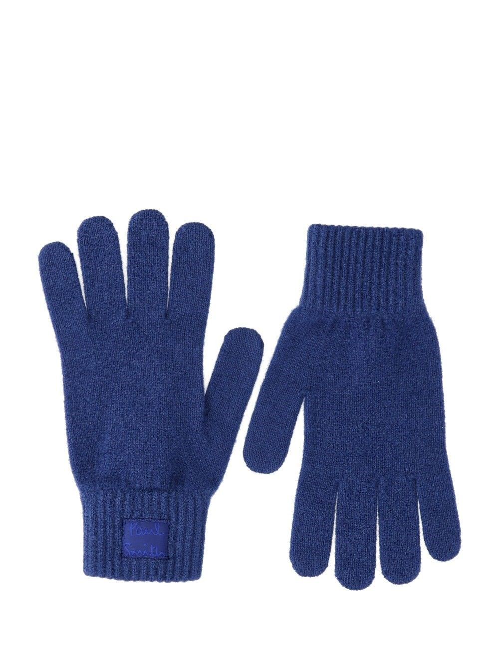 Paul Smith Paul Smith Men Cashmere And Merino Wool Gloves