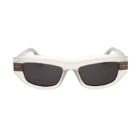 Palm Angels Sunglasses Cat Eye Full Rim, Grey Frame and Dark Grey Lens PERI10ECLAIRE0907