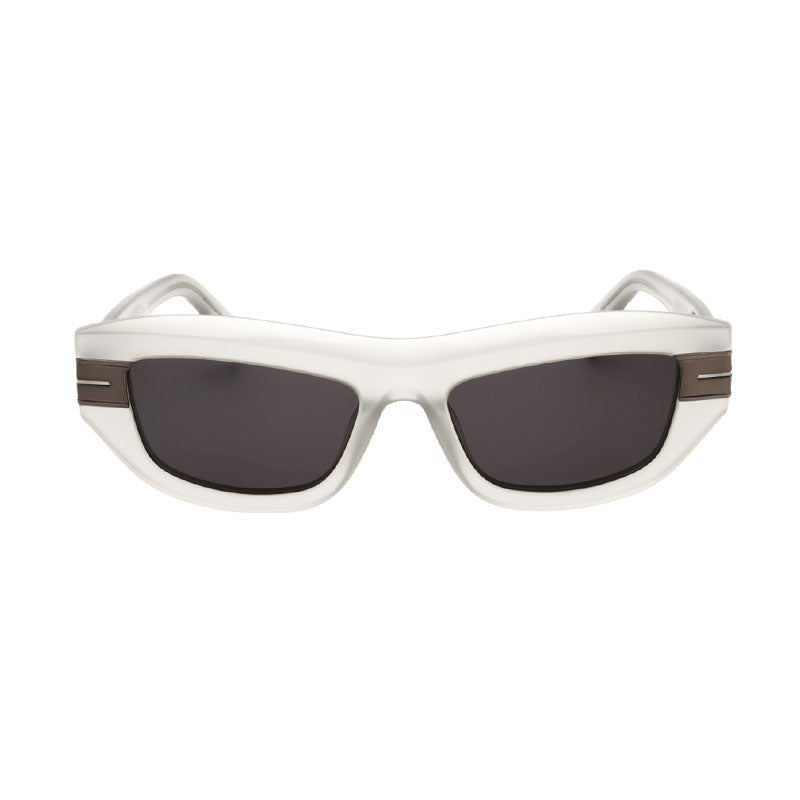 Palm Angels Sunglasses Cat Eye Full Rim, Grey Frame and Dark Grey Lens PERI10ECLAIRE0907