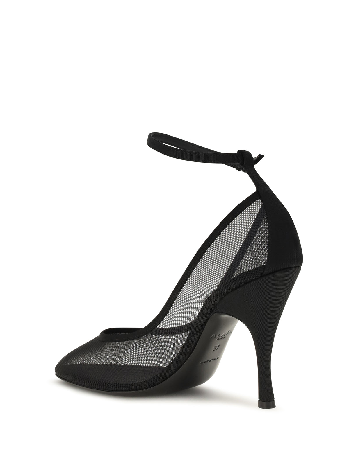 Alaïa Women Nude Mesh Pumps