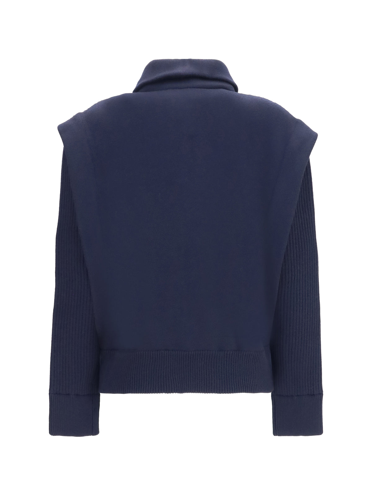 Giorgio Armani Women Padded Virgin Wool Bomber Jacket
