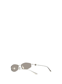 Balenciaga Men Geometric Oval Sunglasses
