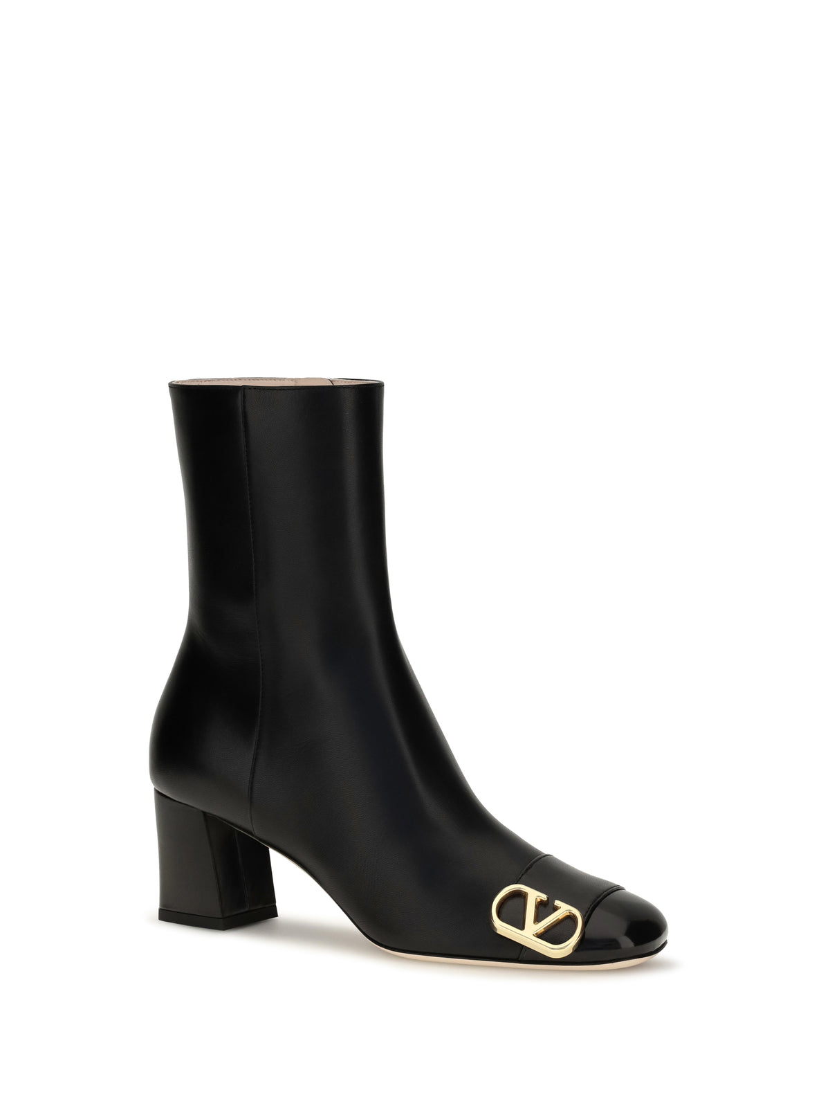 Valentino Garavani Women Veeside Leather Ankle Boots
