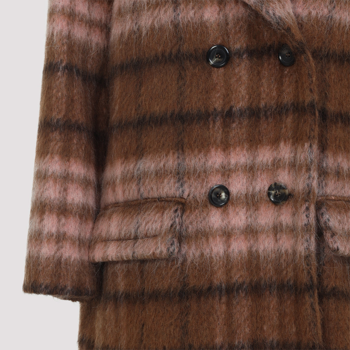 Moschino Check Coat Women