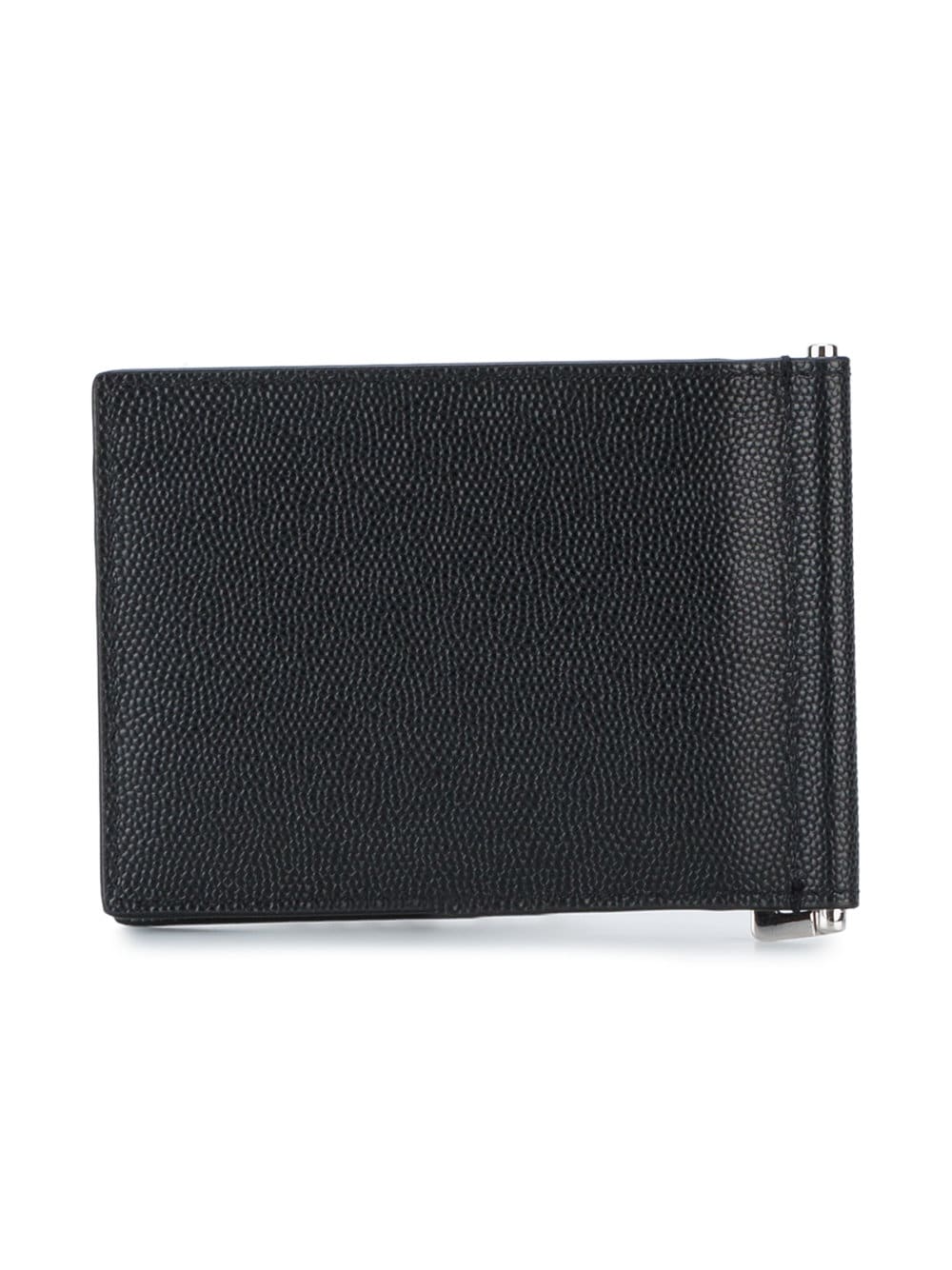 SAINT LAURENT PARIS Saint Laurent Paris Bill Clip Wallet In Grain De Poudre Leather Women