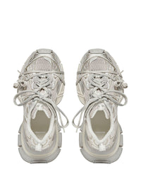 BALENCIAGA 3Xl Worn-Out Effect Mesh Sneakers Women