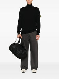 STONE ISLAND Stone Island Men Ribbed Wool Turtleneck Sweater