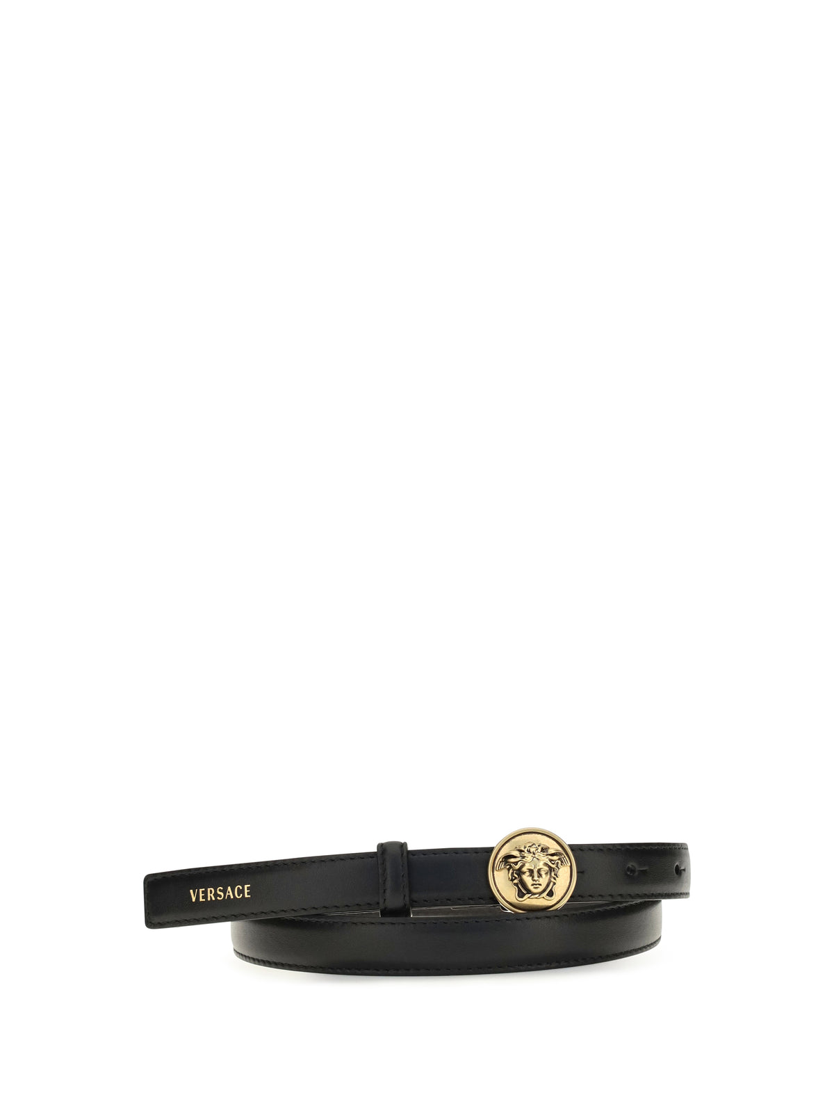 VERSACE Versace Women Logo Leather Belt