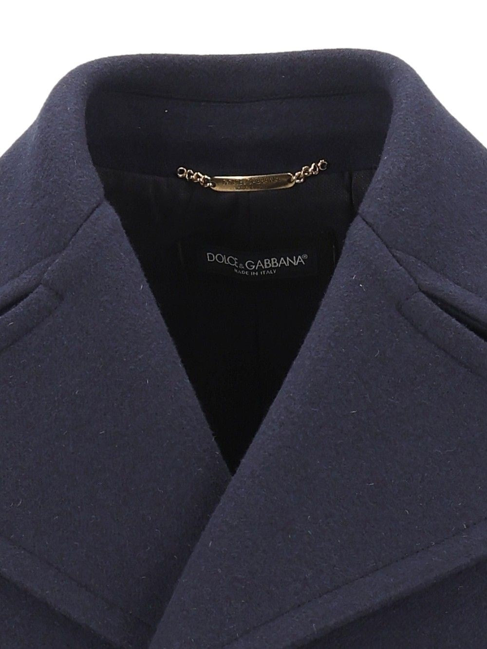 Dolce & Gabbana Men Double-Breasted Coat