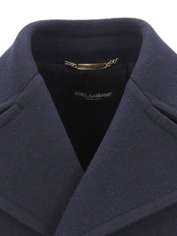 Dolce & Gabbana Men Double-Breasted Coat