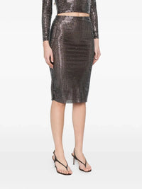 Self-portrait Self-Portrait Women Rhinestone Midi Skirt
