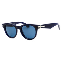Burberry Sunglasses Round Full Rim, Blue Frame and Blue Lens BE4439412080